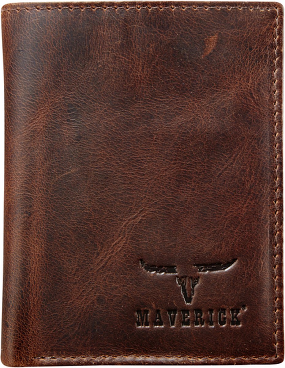Portemonnee Maverick Dalian RFID leer bruin