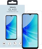 Selencia Screenprotector Geschikt voor Oppo A17 Tempered Glass - Selencia Gehard Glas Screenprotector