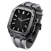 Boîtier Apple Watch de Luxe - gris 45 mm