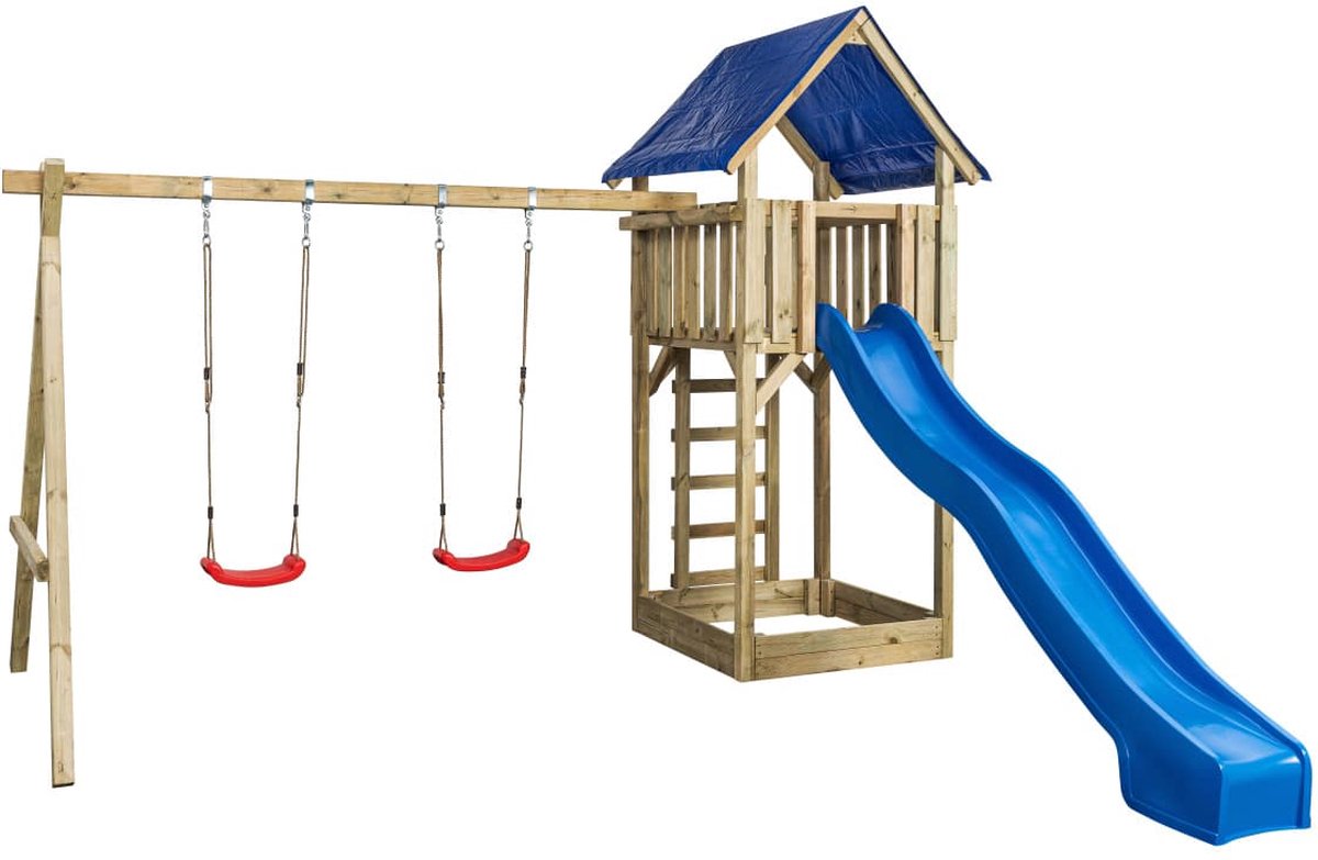 Swing King Jonas - Speeltoestel - Blauw