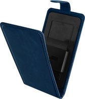 Universele Smartphone Hoes Verticale Klep Portemonnee Maat 3XL Nachtblauw