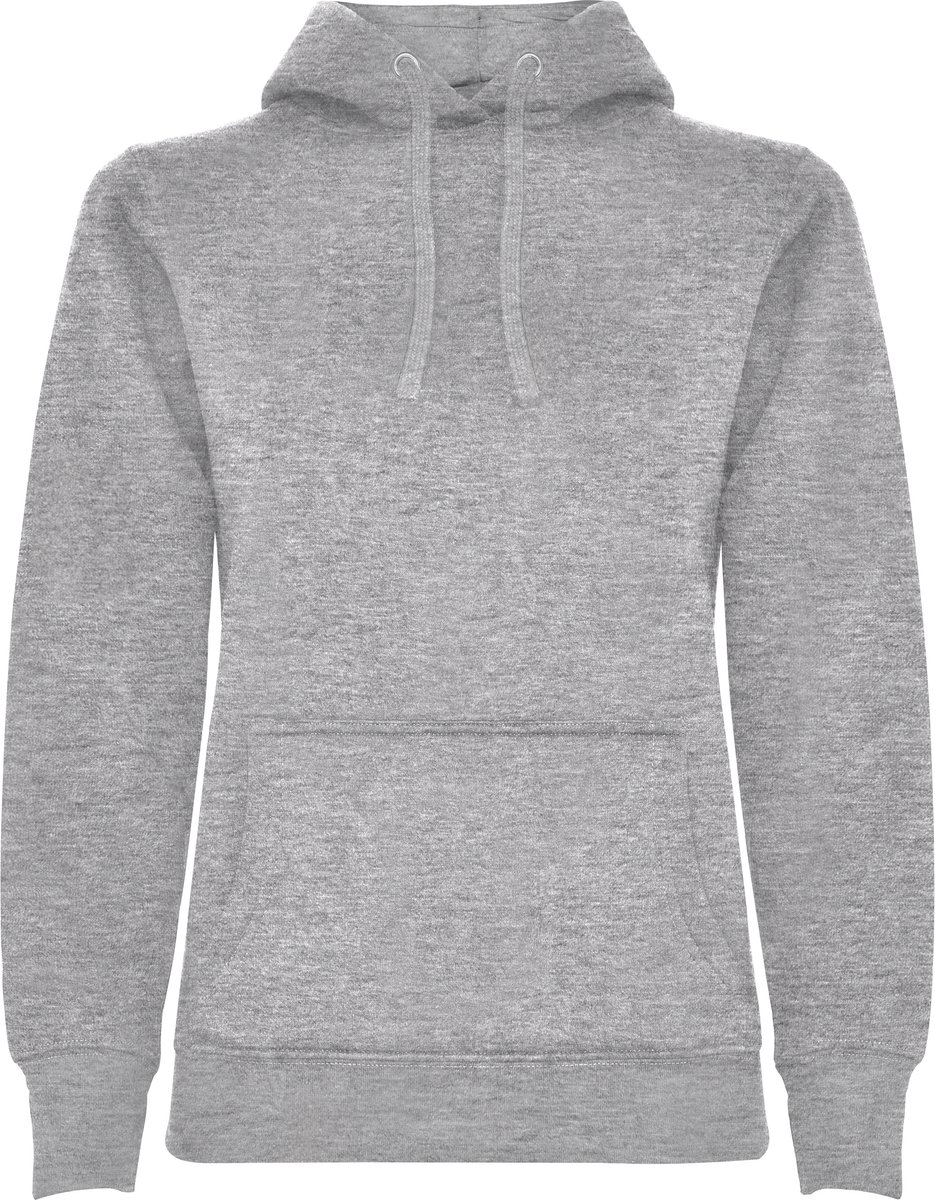 Roly Women´s Urban Hooded Sweatshirt Heather 58 Grijs