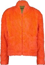 4PRESIDENT Sweater meisjes - Fiery Coral - Maat 116 - Meisjes trui