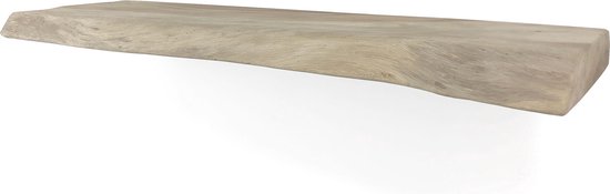 VASAGLE LWS28BX Wall Shelf, 20 x 80 x 3.8 cm, Photo Frames