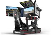 Large Cockpit-Mounted Quad Monitor Stand - 1200mm / 47.25 Wide