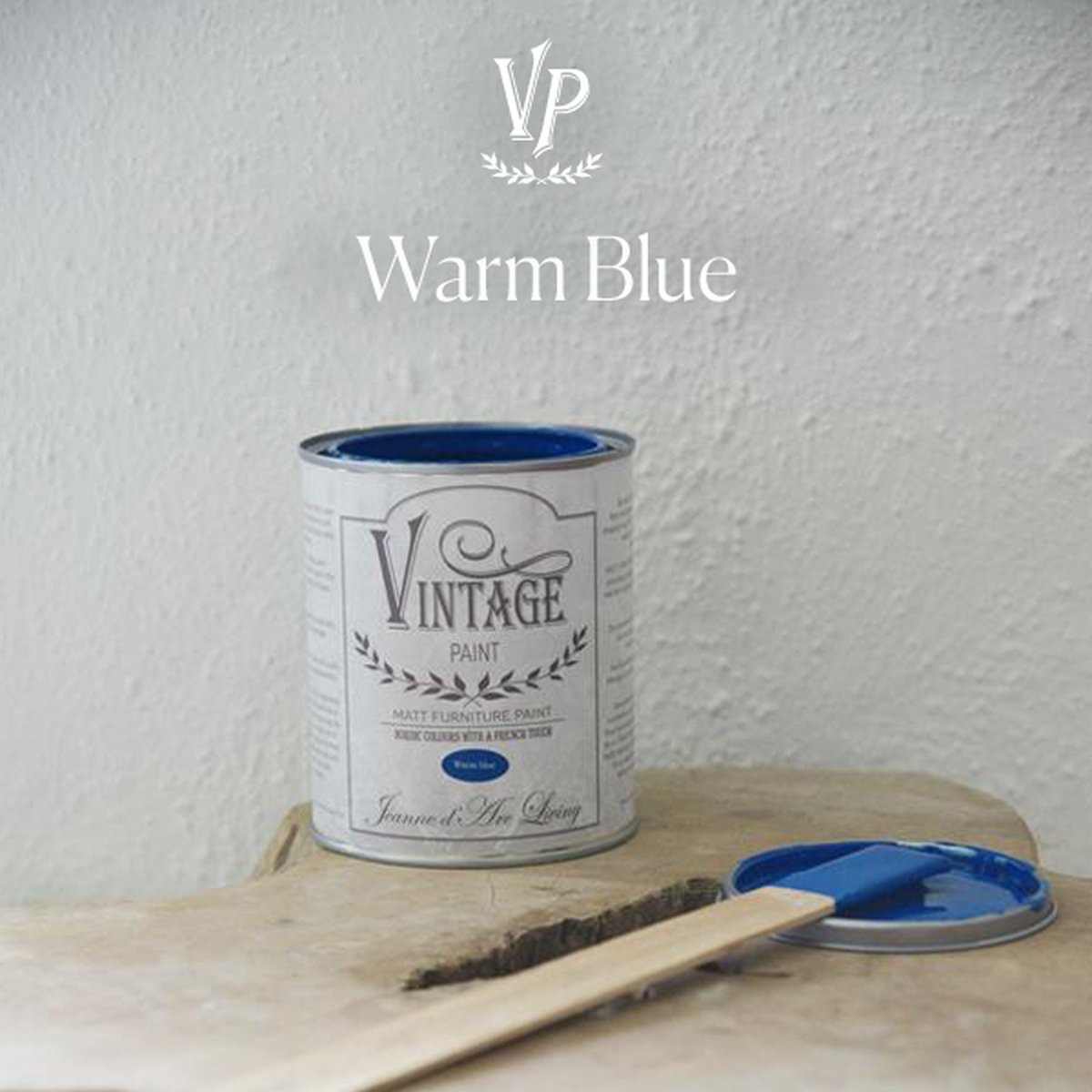 Krijtverf - Vintage Paint - Jeanne d'Arc Living - 'Warm Blue' - 700 ml