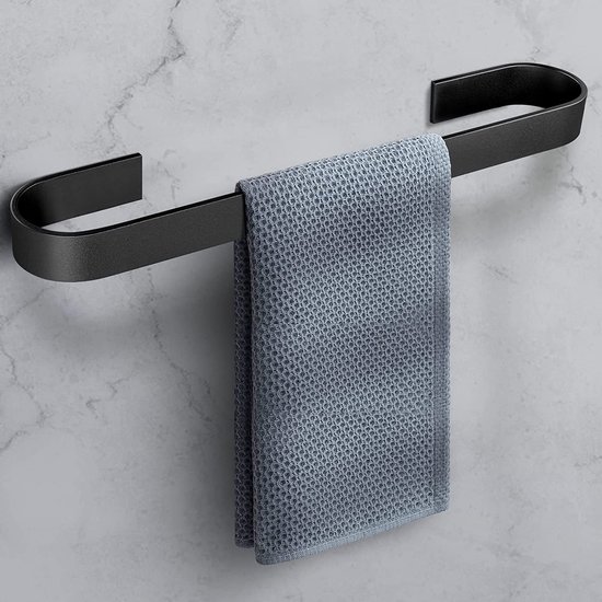 Badkamer Handdoekrek Wandmontage Handdoekhouder, Alle Koperen Europese Antieke Handdoekrek, Badkamer Handdoek Plank Badkamer Hardware Muurbevestiging Efficency