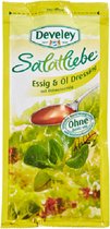 Develey Salatliebe portieverpakking azijn & oliedressing 30% vet 14 x 75 ml verpakkingen