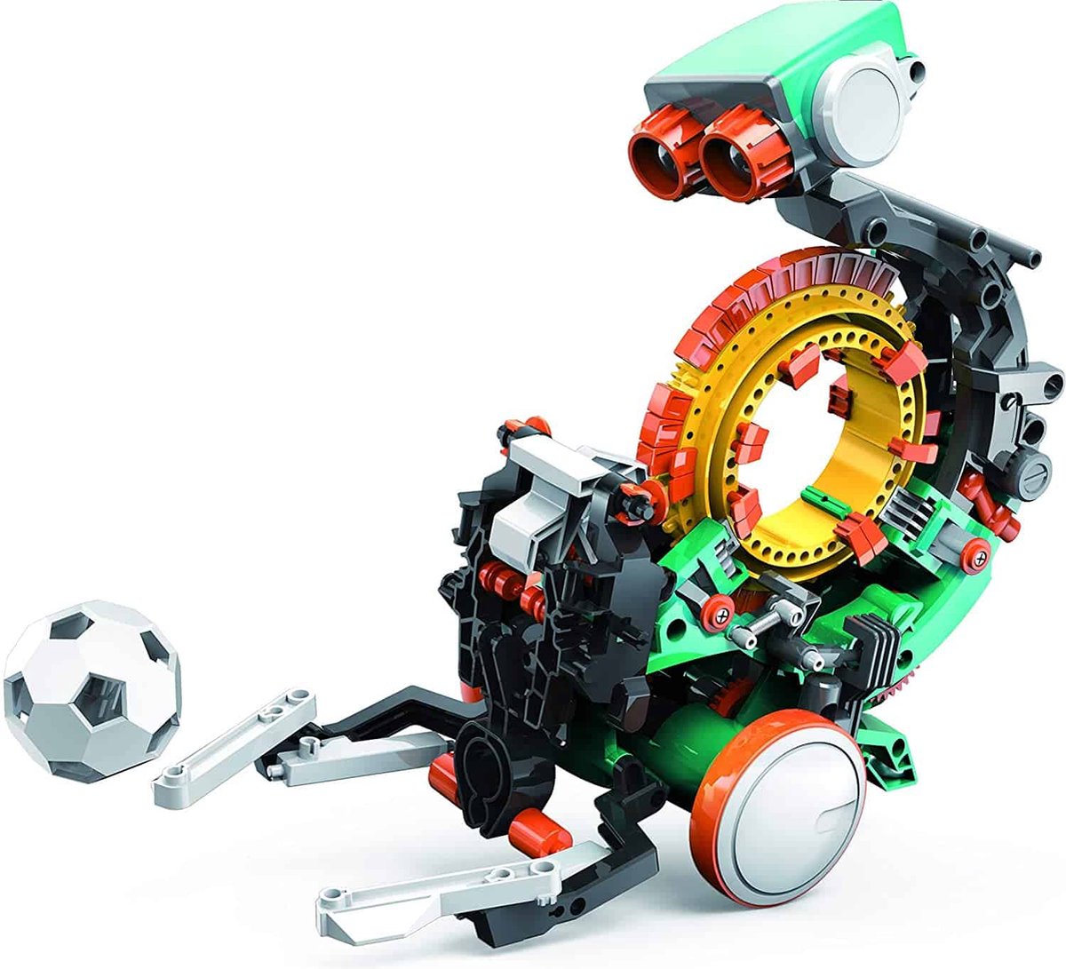 Construct & Create 5 in 1 Mechanical Frances Coding Robot - Experimenteerset - DIY Bouwpakket - Programmeren - STEM Speelgoed - 74095