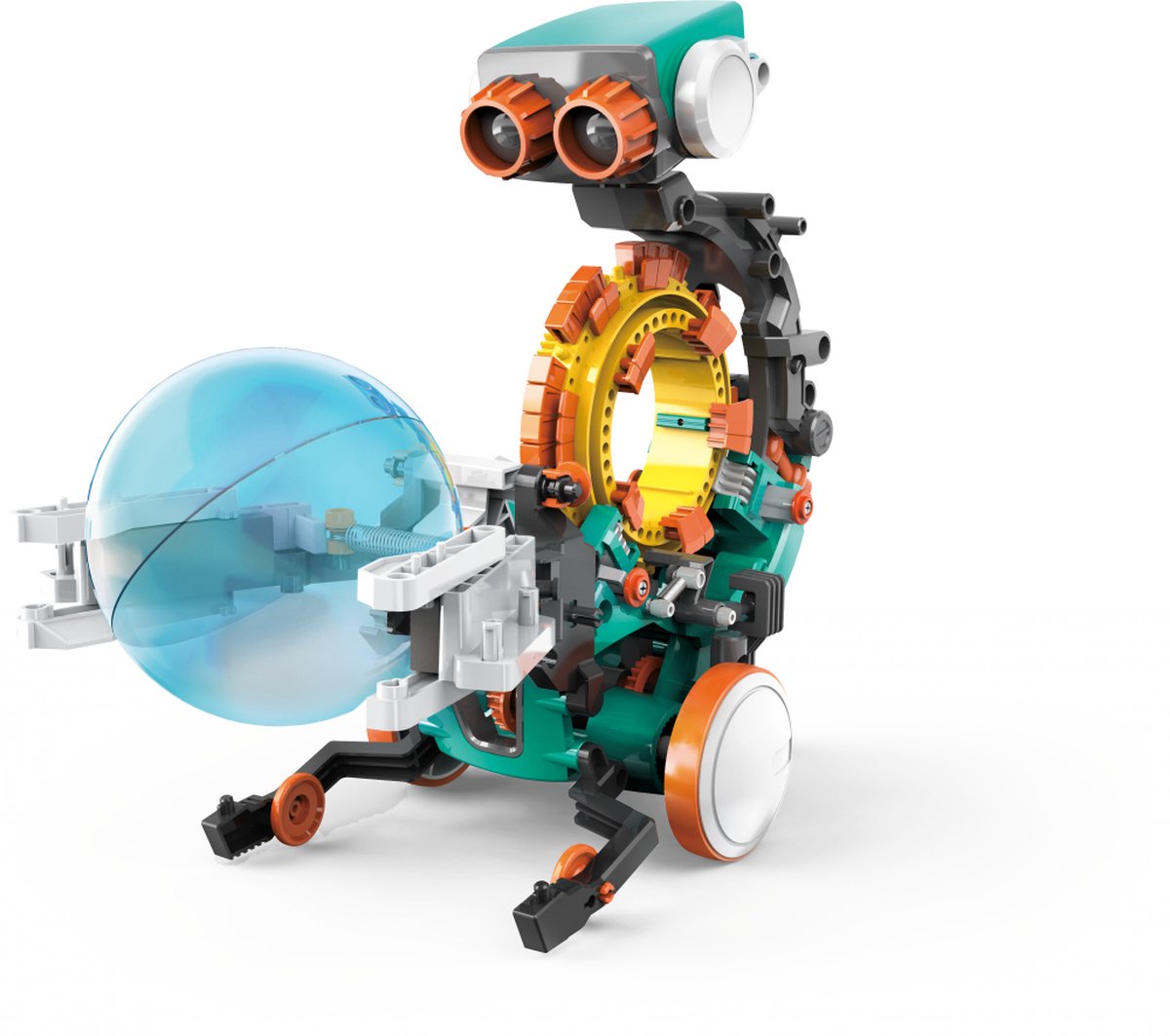 Construct & Create - 5 in 1 Mechanical Coding Robot - DIY Bouwpakket -  Programmeren -... | bol.com