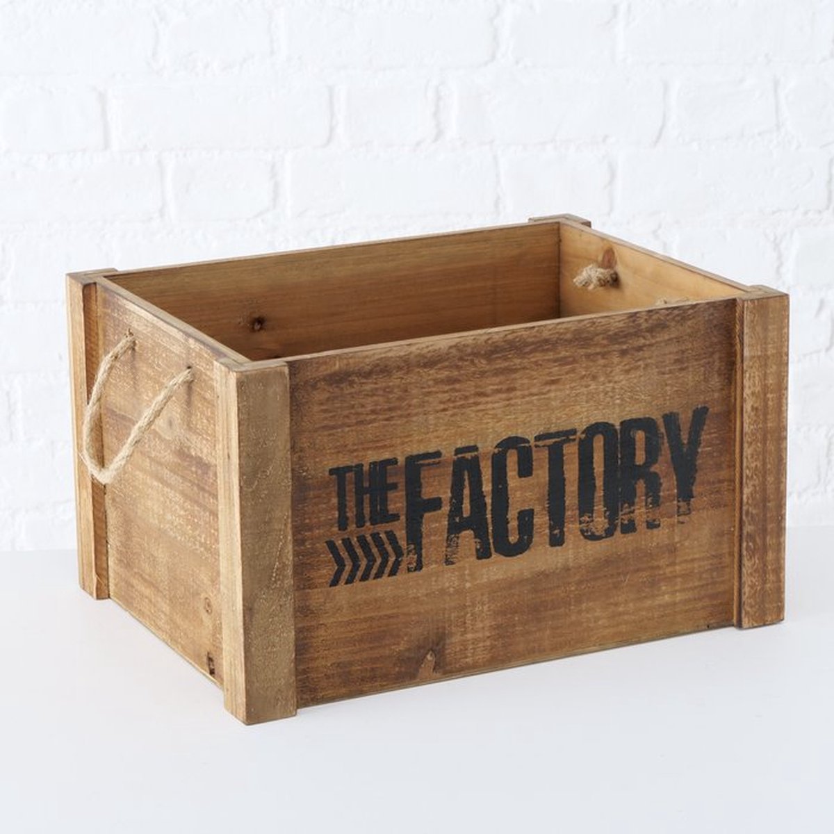 Kist hout Box Factory, H 23 cm,