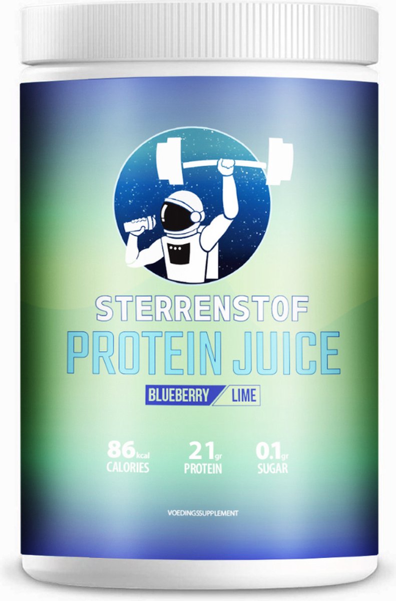 Sterrenstof Protein Juice - Clear Whey - Blueberry Lime - 500 gram - 20 servings