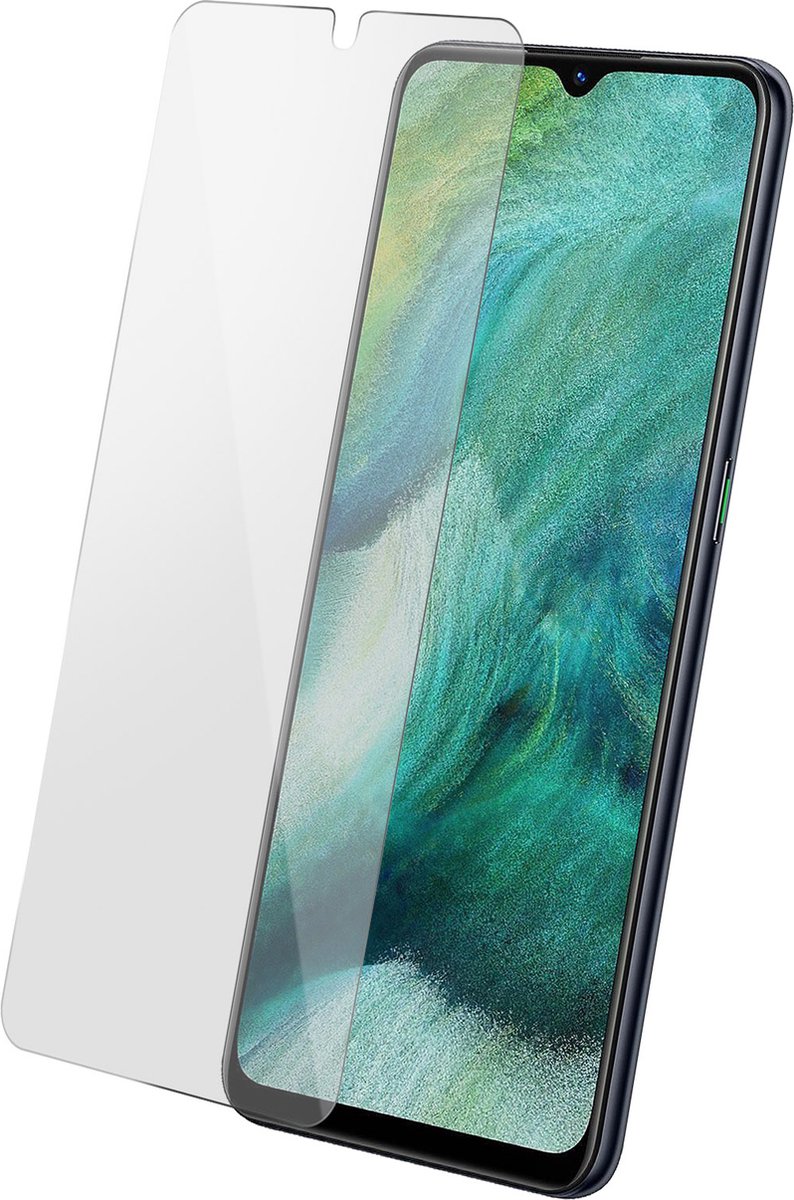 Gehard Glas Geschikt voor Oppo Find X2 Lite 9H Anti-vlekken Zwart