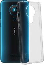 Hoesje Nokia 5.3 Siliconengel Bescherming Dun en Lichtgewicht Imak Transparant