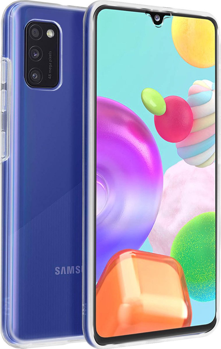 Integraal Hoesje Geschikt voor Samsung Galaxy A41 met harde achterkant