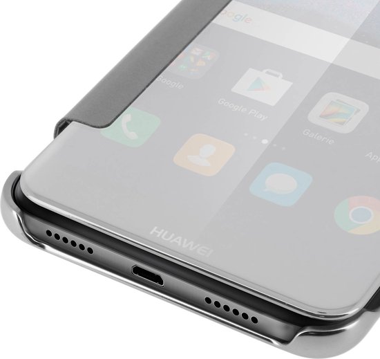 Étui Folio Rabat Pour Huawei P8 Lite - Noir, Générique, Neuf