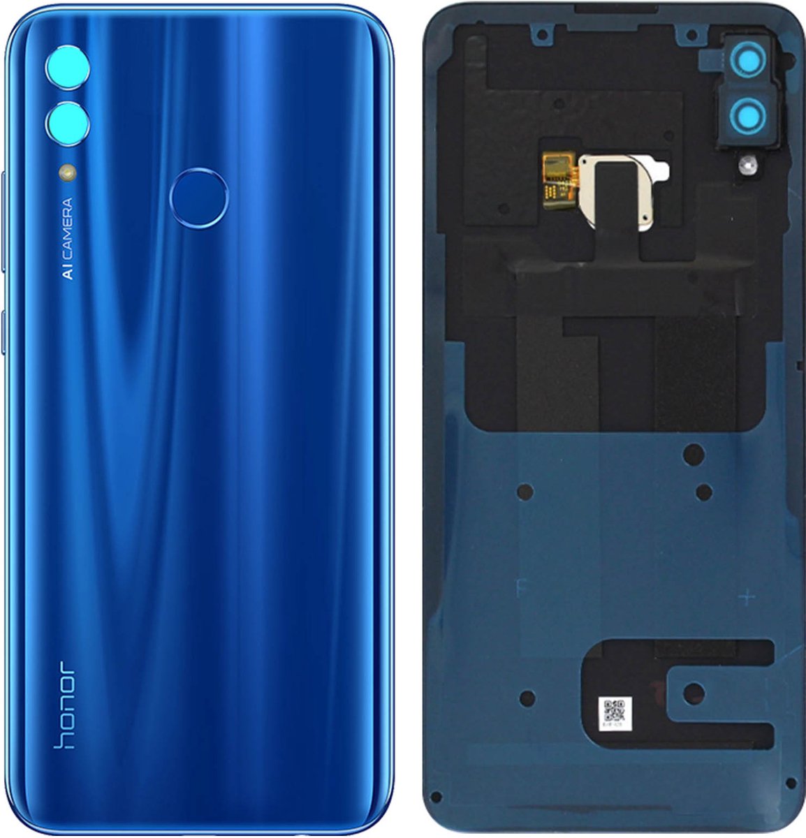 Honor 10 Lite Batterij Cover Origineel Huawei met lens Nachtblauw