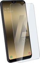 Gehard Glas Geschikt voor Samsung Galaxy A20e 9H Anti-vlekken transparant