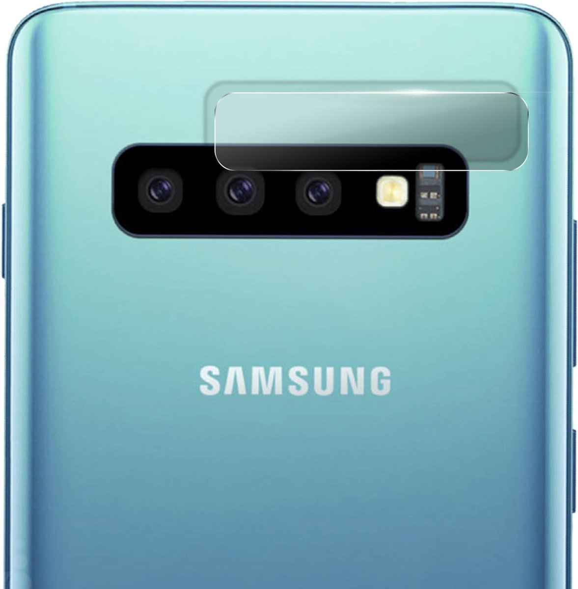 Benks, Camera Lens Protector Geschikt voor Galaxy S10 Plus, Transparant