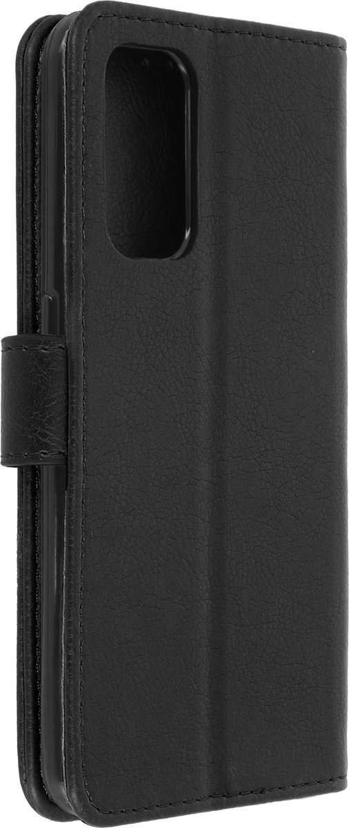 Avizar Étui pour Geschikt voor Oppo Find X3 Lite Porte-carte Fonction Support, Zwart