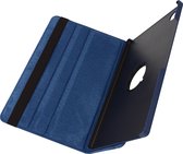 Geschikt voor Samsung Galaxy Tab A8 10.5 Flip Cover 360° Roterende Standaard blauw