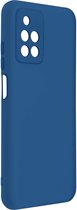 Redmi 10 / 10 2022 siliconen hoesje semi-rigide Soft-touch afwerking blauw