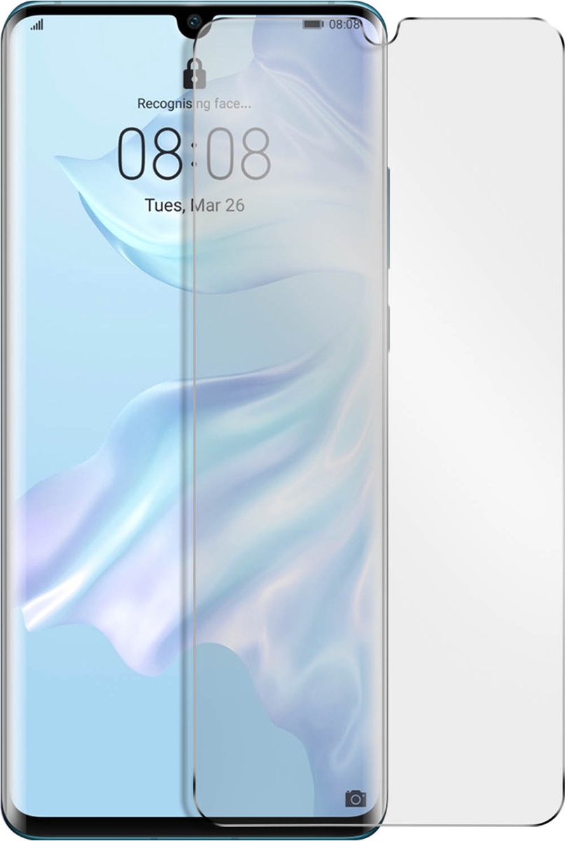 Geschikt voor Huawei P30 9H Flexibel Glas Schokbestendige Screanprotector