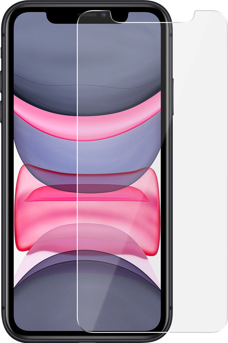 Gehard Glas Geschikt voor Apple iPhone 11 9H Anti-vlekken transparant