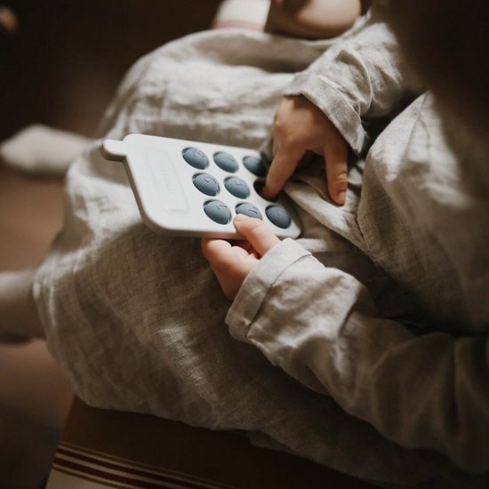 Mushie Pop It Telefoon Sensorische Siliconen Speelgoed