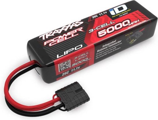 Traxxas LiPo accupack 11.1 V 5000 mAh Aantal cellen: 3 25 C Softcase Traxxas iD