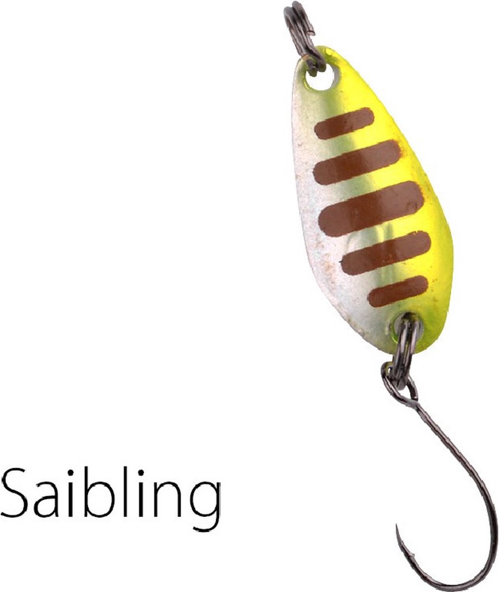 Trout Master Incy Spoon 1.5g - Kleur : Devilish