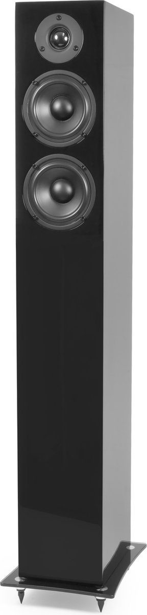 Pro-Ject Speaker Box 10 Vloerstaande Luidspreker - Pianolak Zwart (per paar - 2 stuks)