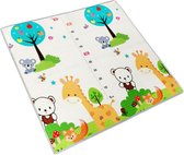 DENDARDEV® - Dubbelzijdig Speelkleed – Baby Speelmat 120cm × 120cm - Speelkleed - Kinderen Playmat - Baby Mat dubbelzijdig print