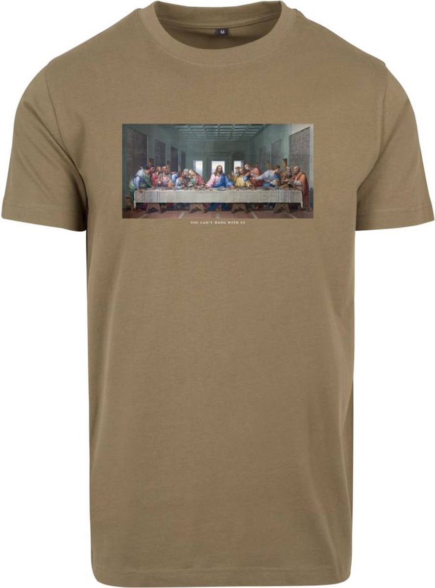 Mister Tee Can´t Hang With Us Heren T-shirt XL Olijfgroen