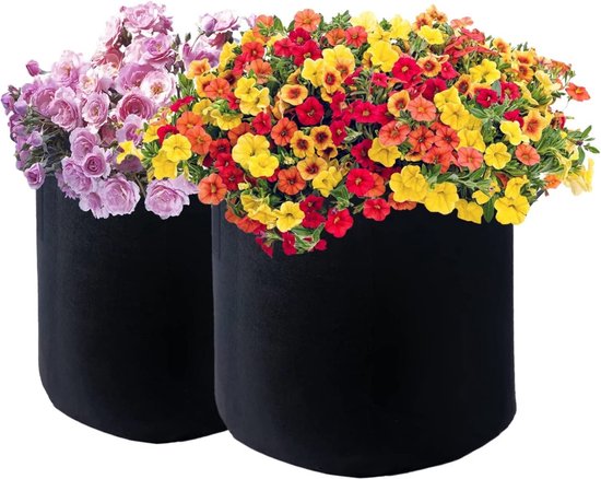 4 stuks aardappelplantenzakken 40 liter, plantenzakken, ademende