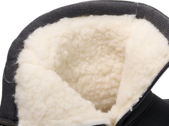 Snowboots Dames-Sneeuwlaarzen Snowboots Zwart-Maat 41