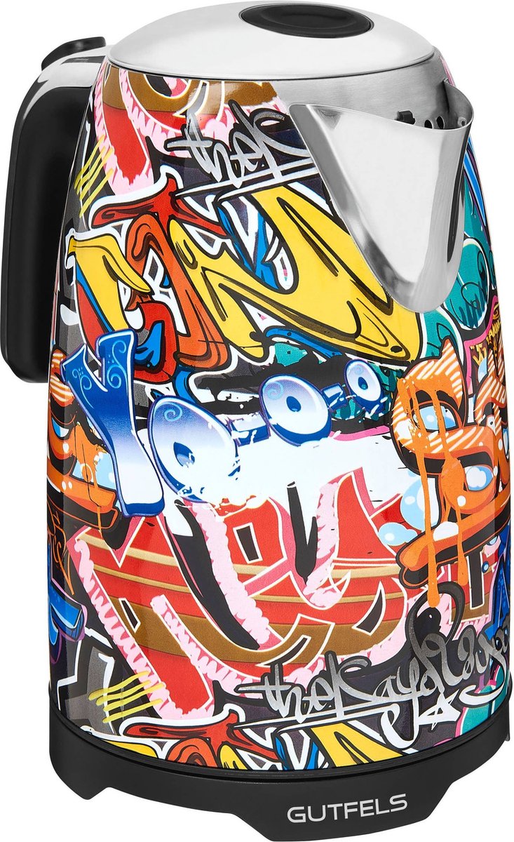 GUTFELS - de meest eigenzinnige elektrische waterkoker - WATER 3010 G - multi color - 1.7 liter