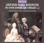 Daniel Gianfranco Iannetta - Bononcini: Arie, Correnti, Saraband (CD)