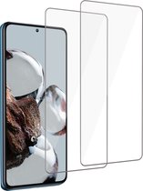 2x Screenprotector geschikt voor Xiaomi 12T – Screenprotector geschikt voor Xiaomi 12T Screen Protector Tempered Glass