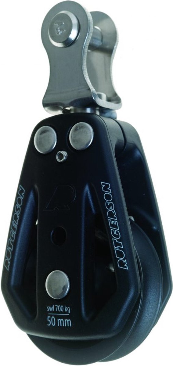 Rutgerson RAW Block 50mm Single met Togglehead 12mm Pin