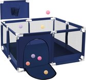 Grondbox - Speelbox - Grondbox Baby - Playpen - 128x128x66cm - Blauw
