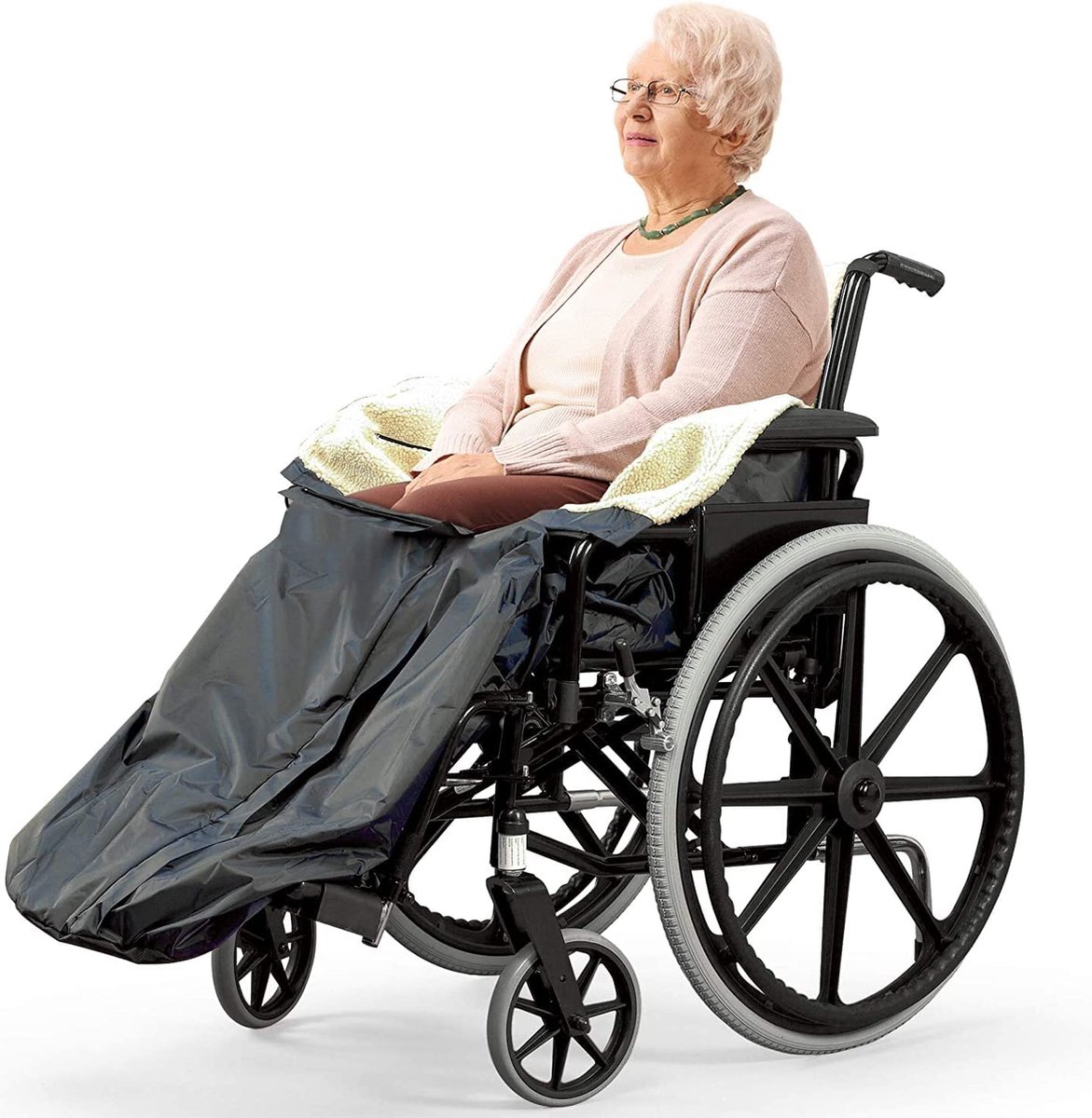 Goedkoopste rolstoel deken - cover for wheelchairs - Dikker Warme Rolstoel Fleece Wrap Deken Accessoires voor de Oude Patiënt