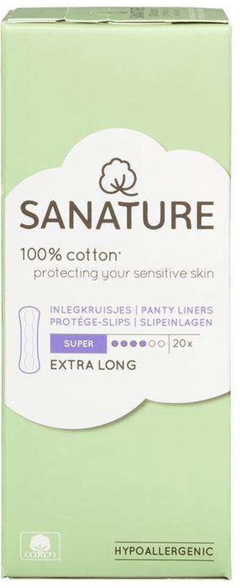 Sanature Inlegkruisjes Super Extra Long 20 stuks