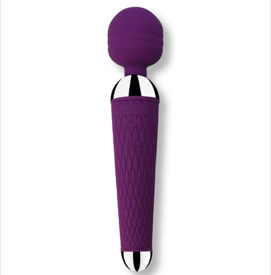 Vibromasseur Magic Wand - Stimulation Clitoridienne Et Vaginale Puissante - Multivitesse, USB, étanche - Couleurs Variées