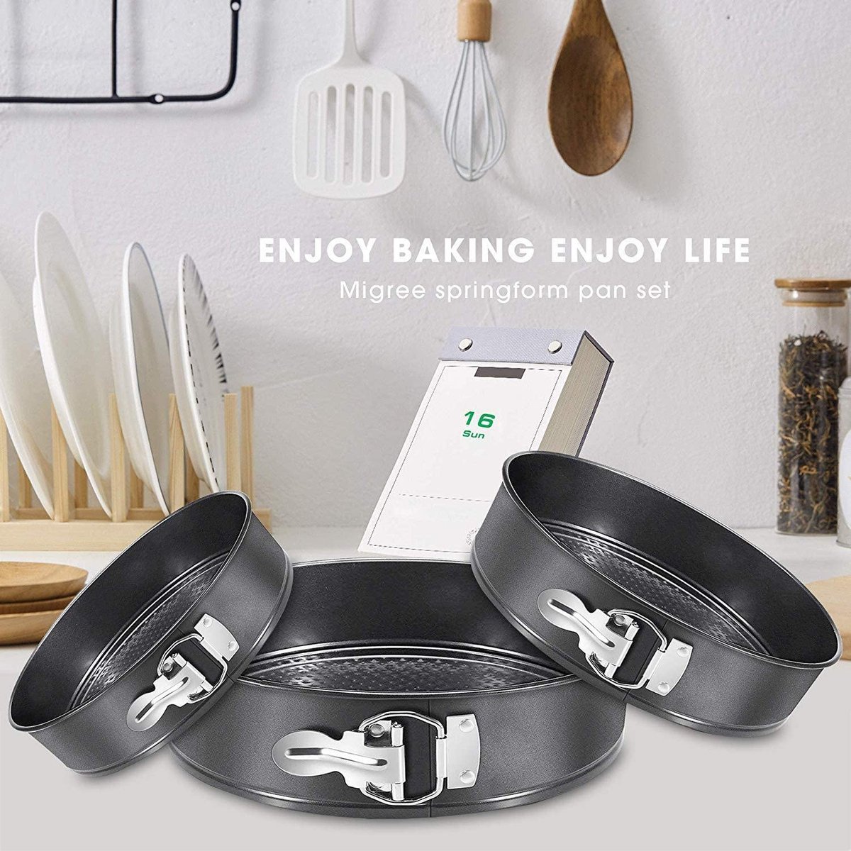 AC Food Crafting Kit de démarrage - 15,2 cm (7 pièces) - Moule à gâteau rond, Support coupe-miettes, Finisseur, Base, Instructions de forme de gel, Kit de glaçage à gâteau