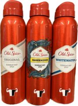 Old Spice Deo Spray Try Out - Original / Wolfthorn / Whitewater