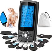 Spierstimulator EMS – Tens apparaat – Spierstimulator – Massage apparaat– Nekmassage apparaat – Nekmassage – Voetmassage apparaat – Voetmassage – Zwart