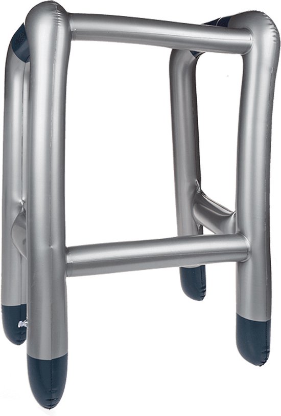 MikaMax Opblaasbare Rollator - Verkleedaccessoire - Opblaasbare figuren - Grappig Cadeau - 40 x 50 x 85 cm MikaMax Opblaasbare Rollator - Verkleedaccessoire - Opblaasbare figuren - Grappig Cadeau - 40 x 50 x 85 cm
