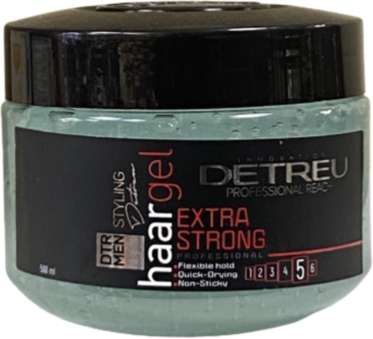 Detreu Men Extra Strong Hair Gel Level 5 500 ml