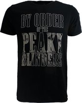 By Order Of The Peaky Blinders T-Shirt Zwart - Officiële Merchandise